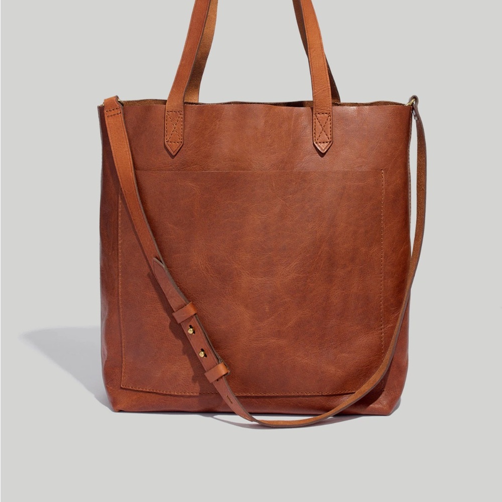 Madewell Tan Leather Crossbody Bag